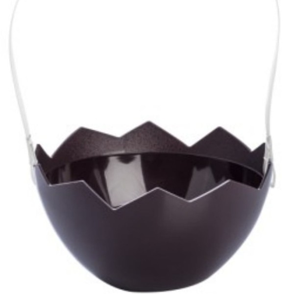 Cesta de Páscoa Marrom c/1 - Festplastik