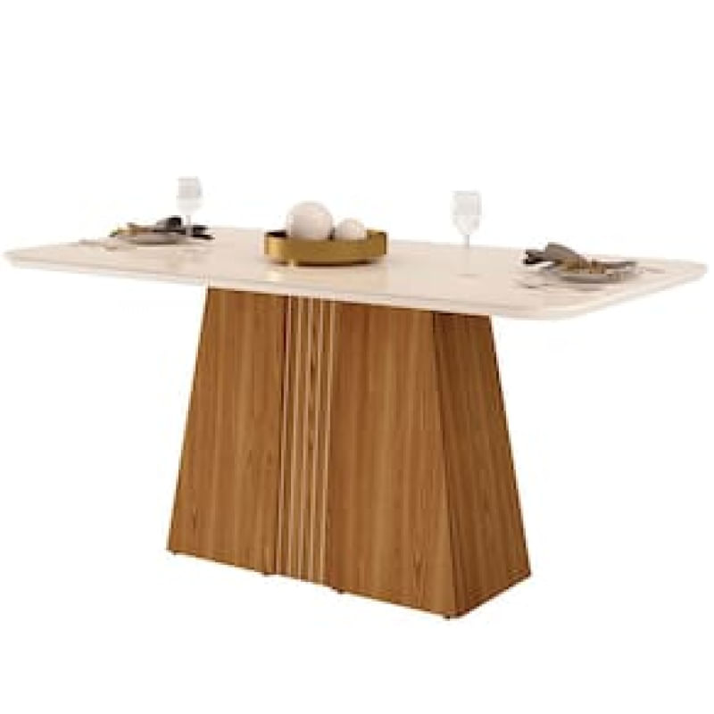 Mesa de Jantar DJ Móveis Raquel - 80,6 x 170 x 90cm