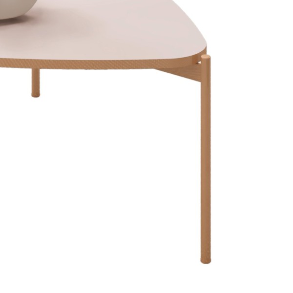 Encontraproduto.com.br - Mesa de Centro Isa 76 cm Dj Moveis - Off White