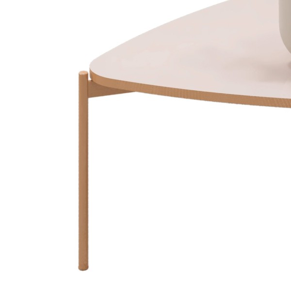 Encontraproduto.com.br - Mesa de Centro Isa 76 cm Dj Moveis - Off White
