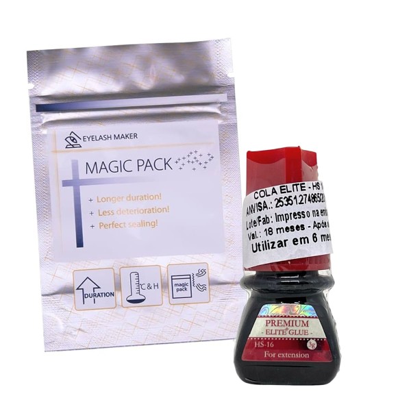 Encontraproduto.com.br - Cola Para Extensão de Cílios Elite HS16 3ml