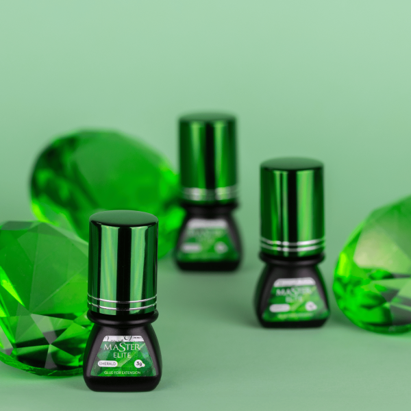 Encontraproduto.com.br - Cola Para Extensão de Cílios Master Elite Emerald 3ml