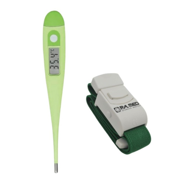 Encontraproduto.com.br - Kit Aparelho Pressão Estetoscópio Enfermagem Verde
