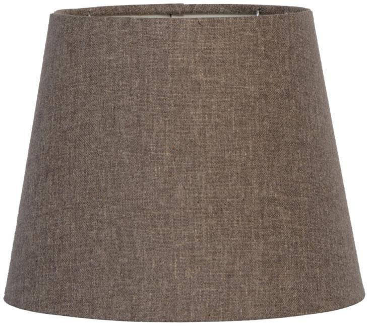 Cúpula Para Abajur Cônica 25W Linho Luminoteca 1019 Escuro