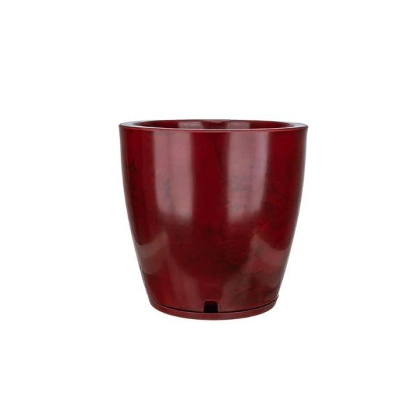 Encontraproduto.com.br - Vaso Floridis Amsterda Marmorato 40X45 Vermelho 10160551