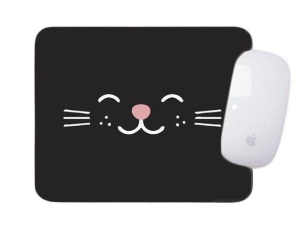 Encontraproduto.com.br - Mouse Pad, Gato Preto