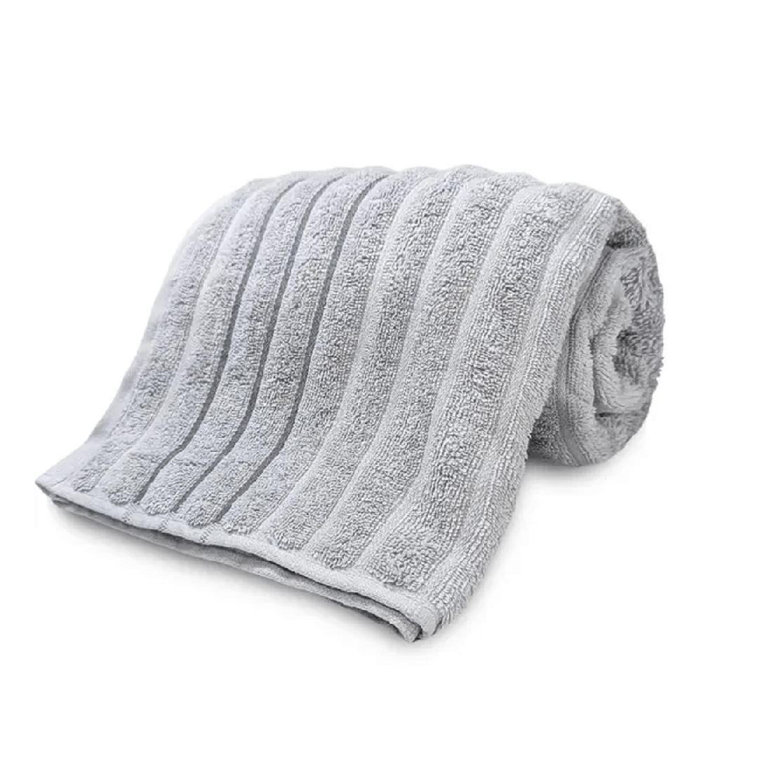 Encontraproduto.com.br - Toalha de Banho 70x140 Jacquard Wave Cinza Cortex