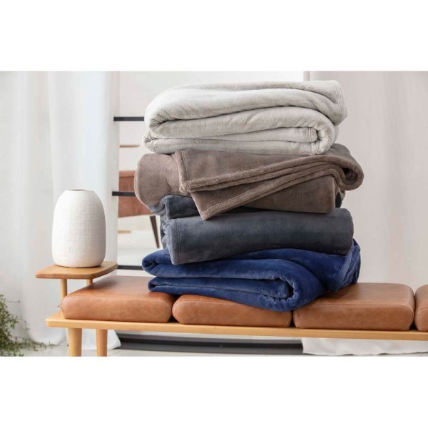 Encontraproduto.com.br - COBERTOR SOFT 500 CASAL LISO SORTIDO 180X220CM 748.0018.3675 FATEX