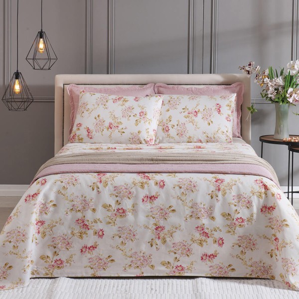 Encontraproduto.com.br - Kit Cama Supercal Casal Sortido 200X220CM 4PCS - FATEX
