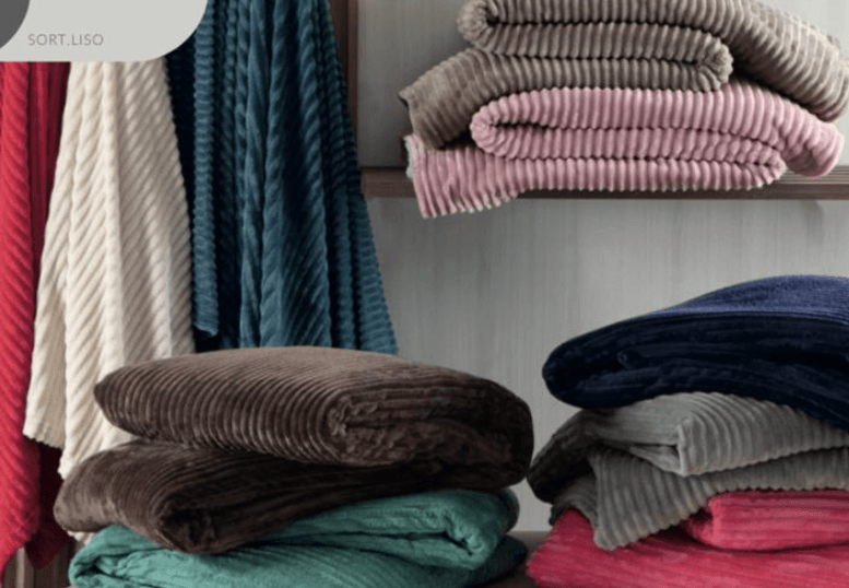 Cobertor Home Design Luster Solteiro Sortido 150X200CM - FATEX