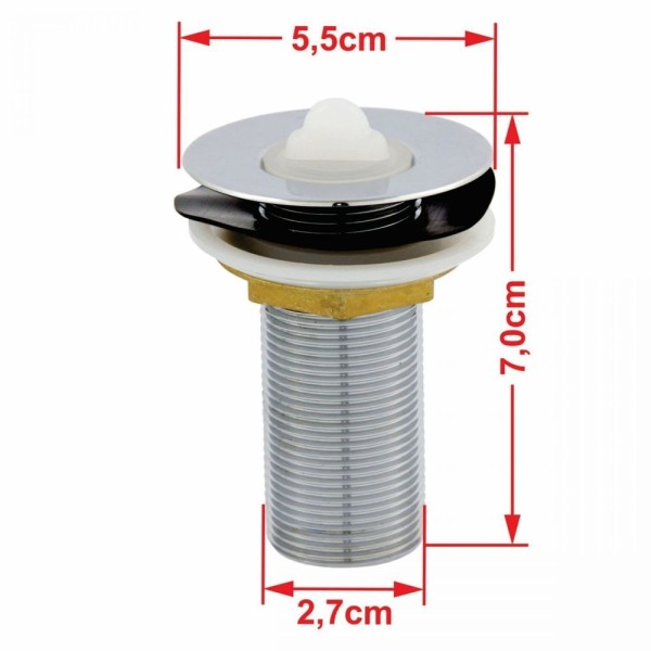 Encontraproduto.com.br - Kit Cuba Q395 Com Torneira Luxo 1195 Metal E Válvula 1 Pol. E Sifão Pvc E Flexível Compace Bege