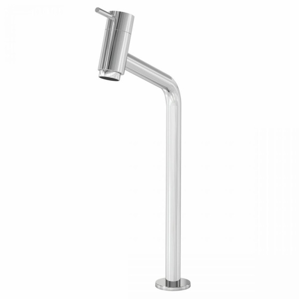 Encontraproduto.com.br - Kit Cuba R35 Com Torneira Link 1062 Metal e Válvula e Meia e Sifão Cromado e Flexível Azul