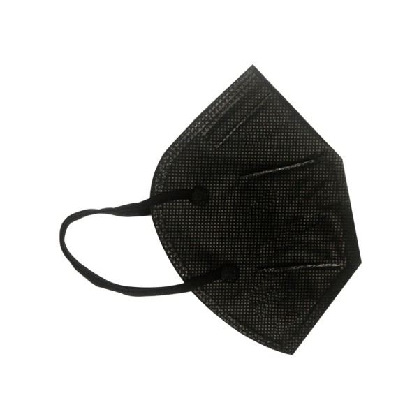 Máscara Descartável De Proteção Pague Menos N95 Black Com 1unidade
