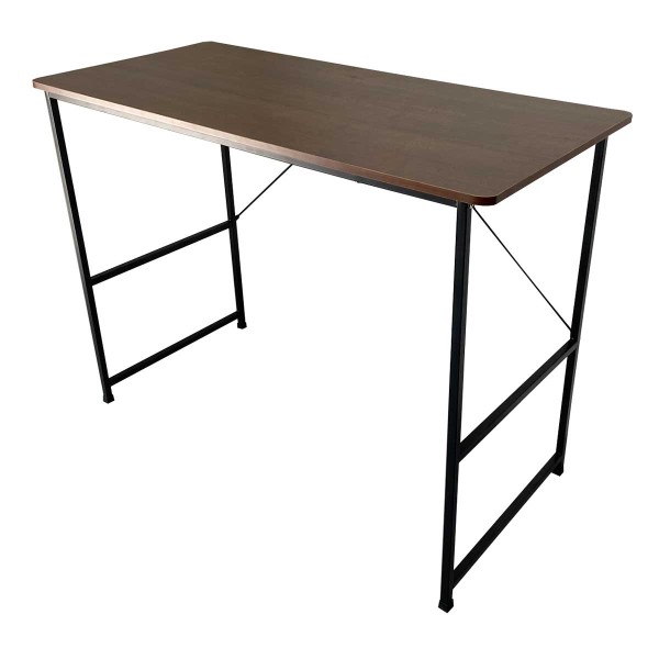 Encontraproduto.com.br - Mesa Multiuso Retangular 100x45x74cm MDF Marrom Kesh