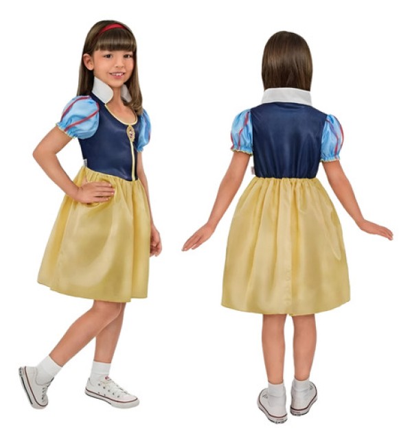Encontraproduto.com.br - Fantasia Infantil - Branca de Neve - Disney - Regina Festas - Tam M