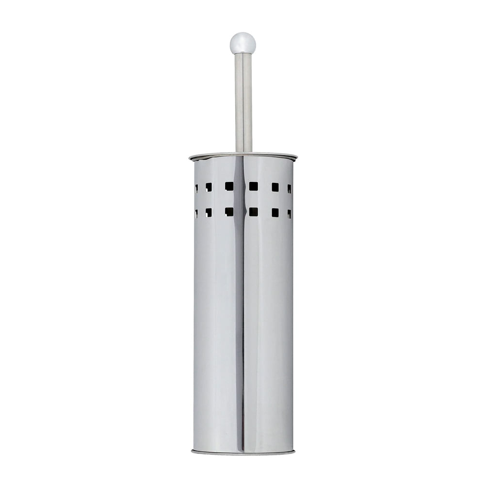 Encontraproduto.com.br - Escova Sanitária com Suporte Cromado - Hasiera