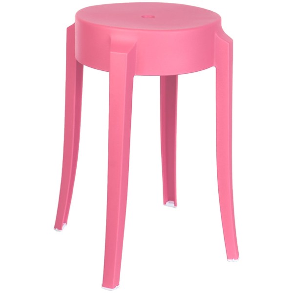 Encontraproduto.com.br - Banqueta Jolie Rosa Útil Bazar 46,5x26,5cm RF1839RO