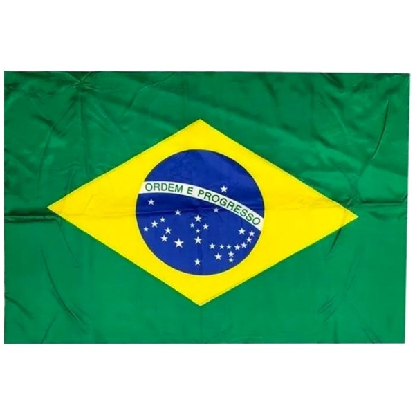 Bandeira Brasil Útil Bazar 89x140cm RF2957