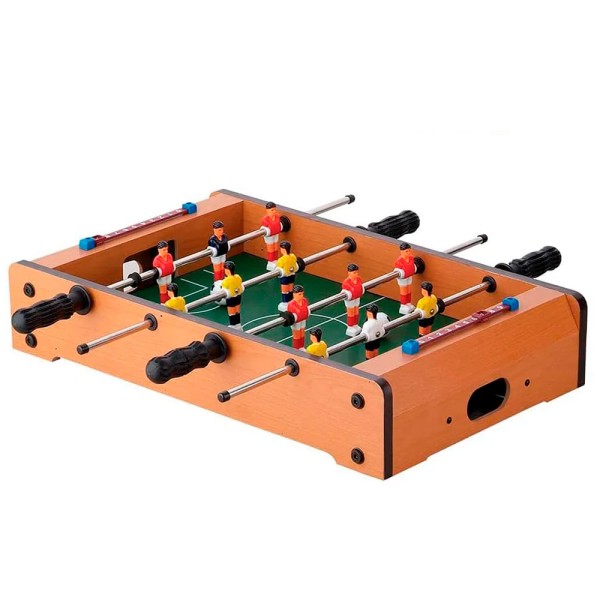 Encontraproduto.com.br - Mesa Pebolim Portátil World Brinquedos 10x31x50cm RF2984