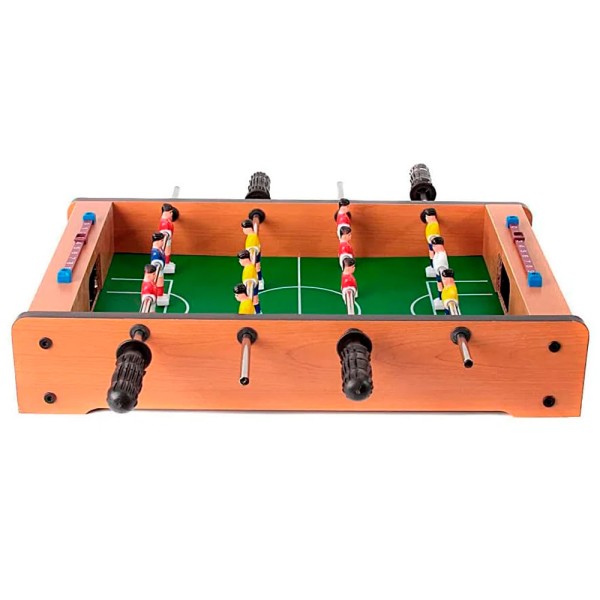 Encontraproduto.com.br - Mesa Pebolim Portátil World Brinquedos 10x31x50cm RF2984