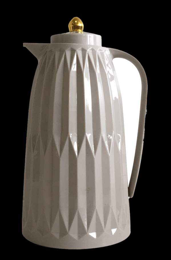 Encontraproduto.com.br - Garrafa Térmica Diamond Nude Útil Bazar 1L RF4111PR