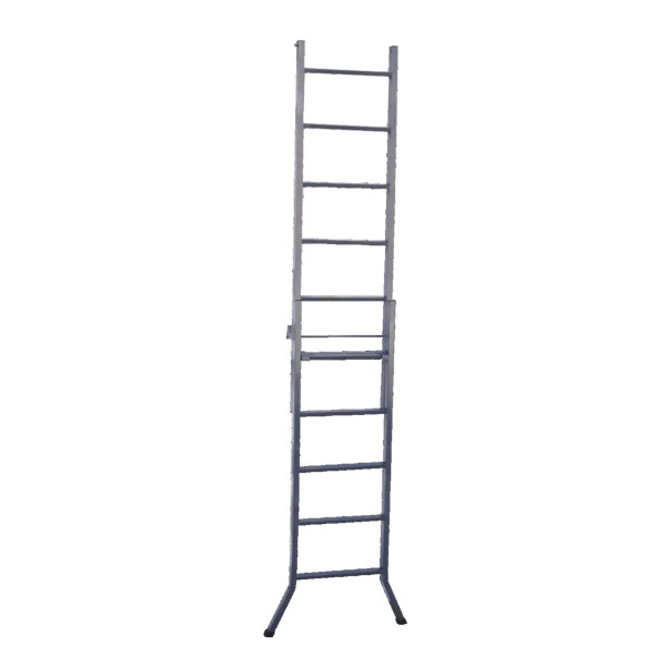 Encontraproduto.com.br - Escada Extensiva 3 Em 1 Metalon 30x20mm 6 E 12 Degraus 160cm