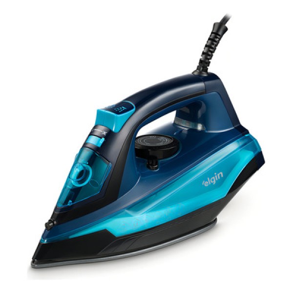 Encontraproduto.com.br - Ferro De Passar A Vapor Elgin Iron Steam Pro Turbo Vapor Base Cerâmica 220v