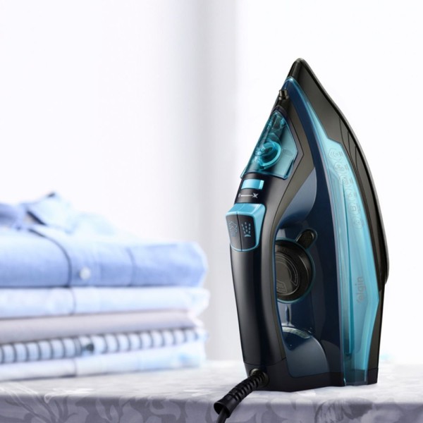 Encontraproduto.com.br - Ferro De Passar A Vapor Elgin Iron Steam Pro Turbo Vapor Base Cerâmica 220v