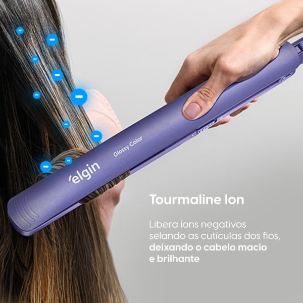 Encontraproduto.com.br - Prancha Glossy Color Bivolt Elgin