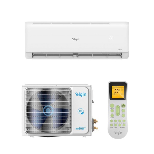 Encontraproduto.com.br - Elgin Ar Condicionado Eco Inverter Ii Wi-fi 24000 Btus Frio Cor Branco 220V