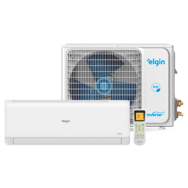 Encontraproduto.com.br - Elgin Ar Condicionado Eco Inverter Ii Wi-fi 24000 Btus Frio Cor Branco 220V