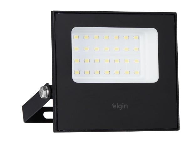 Encontraproduto.com.br - Refletor LED ELGIN 50W 6500K Preto