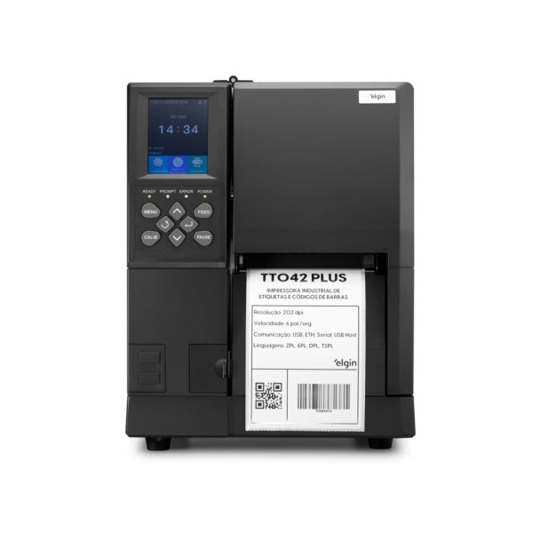 Encontraproduto.com.br - Impressora Industrial ELGIN TT042 PLUS 46TT042PCKD0 - 46TT04