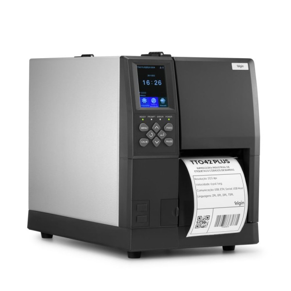 Encontraproduto.com.br - Impressora Industrial ELGIN TT042 PLUS 46TT042PCKD0 - 46TT04