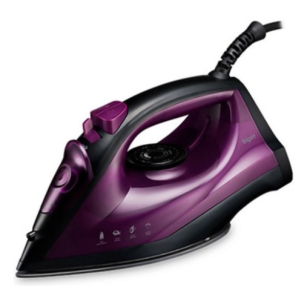 Ferro de Passar a Vapor Elgin Easy Pass Roxo