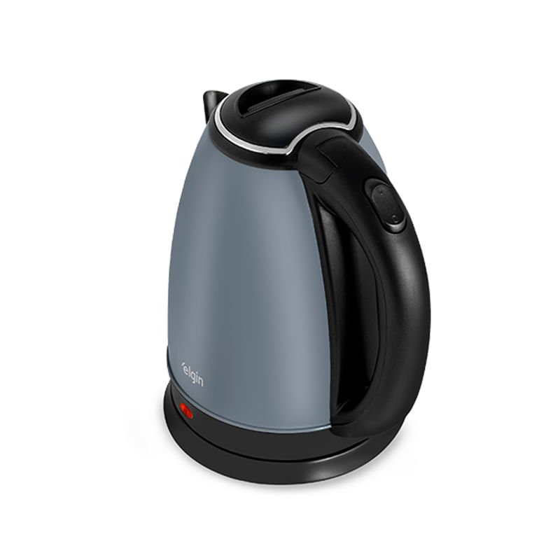 Encontraproduto.com.br - Chaleira Elétrica 127V Elgin Lunar Garrafa Jarra 1,8L Sem Fio com Desligamento Automático Cinza