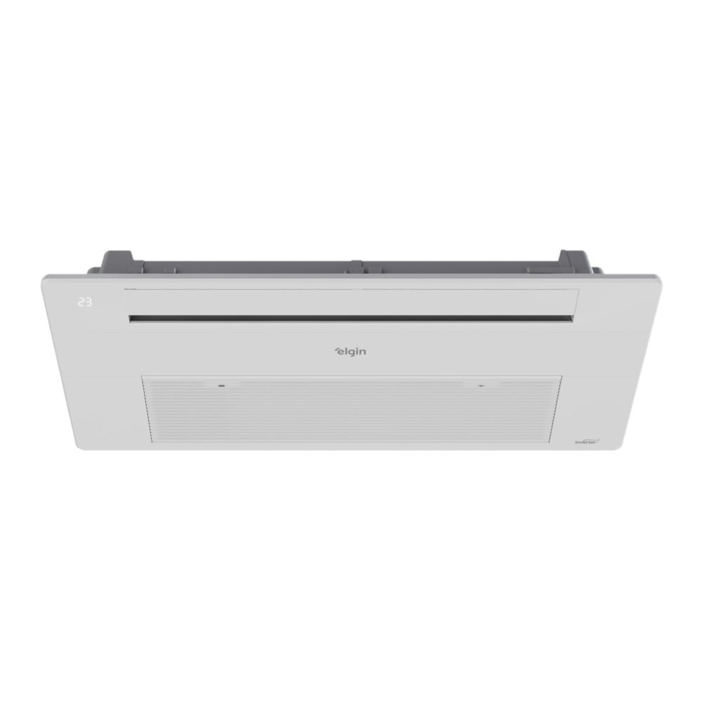 Encontraproduto.com.br - Ar Condicionado Split Cassete Elgin One Air 12000 BTU/h Quente e Frio Monofásico 45KOQE12C2CA – 220 Volts