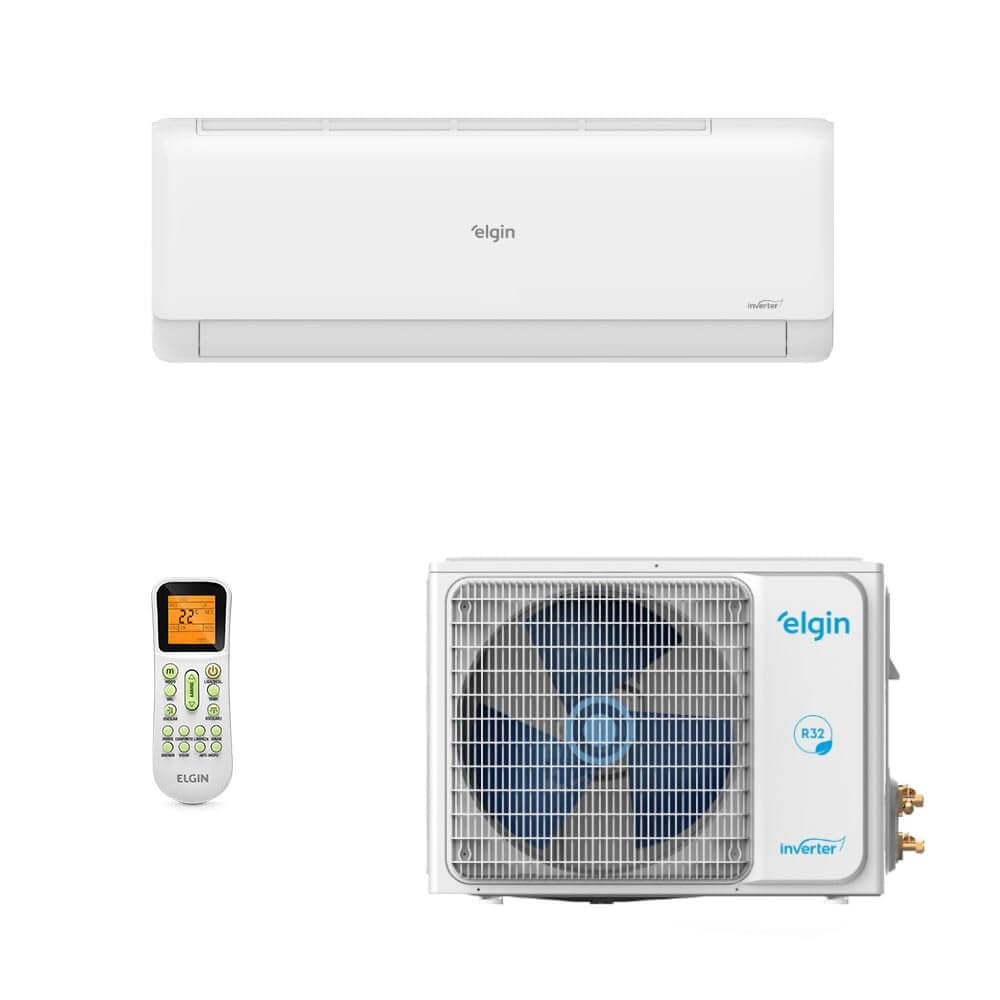 Ar Condicionado Elgin Split High Wall Eco Inverter II 12000 Btus Frio Wi-Fi