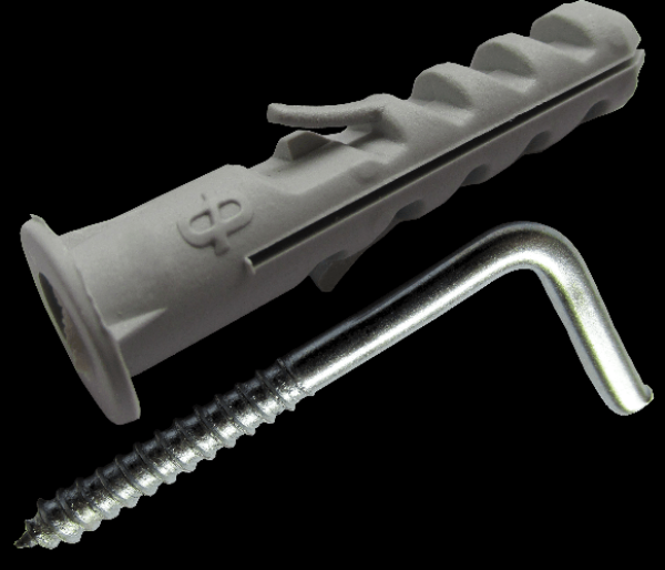 Encontraproduto.com.br - Bucha 8mm Nylon C/Escapula Zin  4,4X65 CT15PC