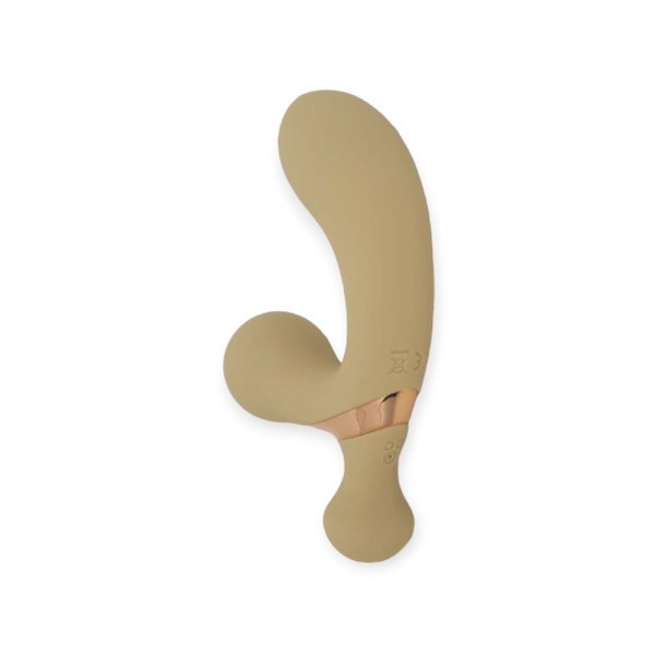 Encontraproduto.com.br - Vibrador E Estimulador Clitoriano Bege Orion - Tentare - Bege