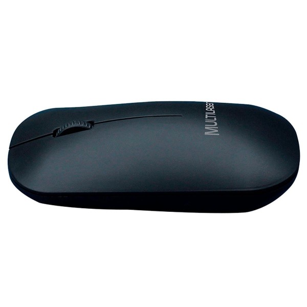 Encontraproduto.com.br - Mouse Sem Fio 1200dpi Slim Box Preto MO307 Multilaser