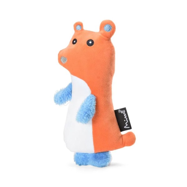 Encontraproduto.com.br - Brinquedo Para Pet Amiguinhos Animais Urso Com Buzininha Tam. Único Laranja - PP141