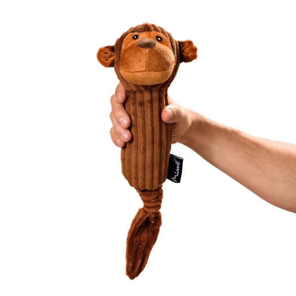 Encontraproduto.com.br - Brinquedo Para Pet Mr Monkey Extra Macio Com Buzininha Tam. Único  Mimo - PP172