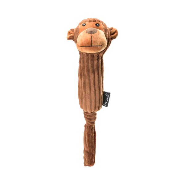 Encontraproduto.com.br - Brinquedo Para Pet Mr Monkey Extra Macio Com Buzininha Tam. Único  Mimo - PP172