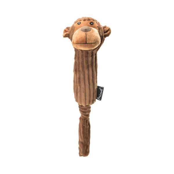 Encontraproduto.com.br - Brinquedo Para Pet Mr Monkey Extra Macio Com Buzininha Tam. Único  Mimo - PP172