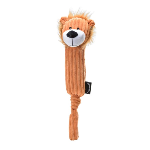 Brinquedo Para Pet Mr. Lion Extra Macio Com Buzininha Tam. Único Mimo - PP173