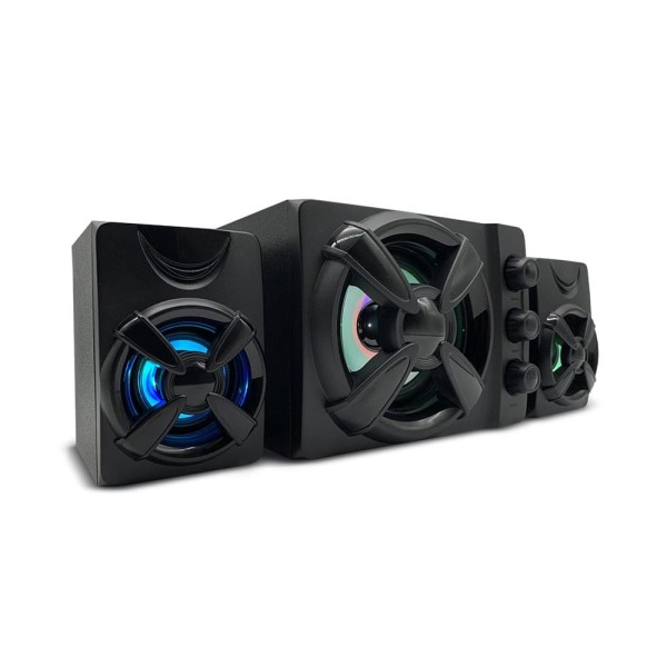 Encontraproduto.com.br - Caixa de Som 2.1 Gamer 30W RMS RGB Multilaser - SP952