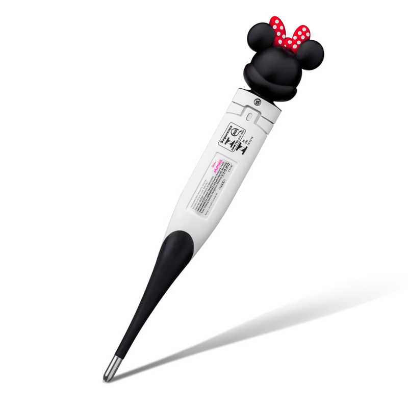 Encontraproduto.com.br - Termômetro Multilaser Minnie Ponta Flexível - Hc079 Branco