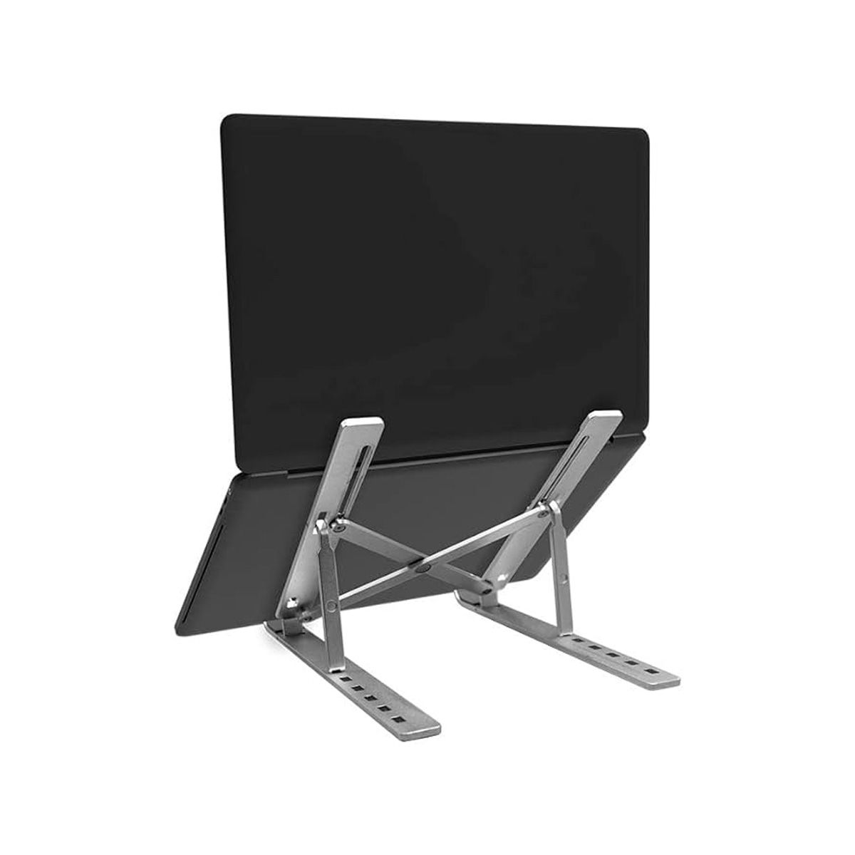 Encontraproduto.com.br - Suporte Portátil de Aluminio Notebook AC378 Multilaser