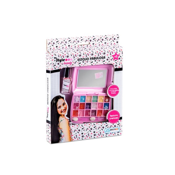 Encontraproduto.com.br - My Style Estojo De Maquiagem Fabuloso Multikids Br1331